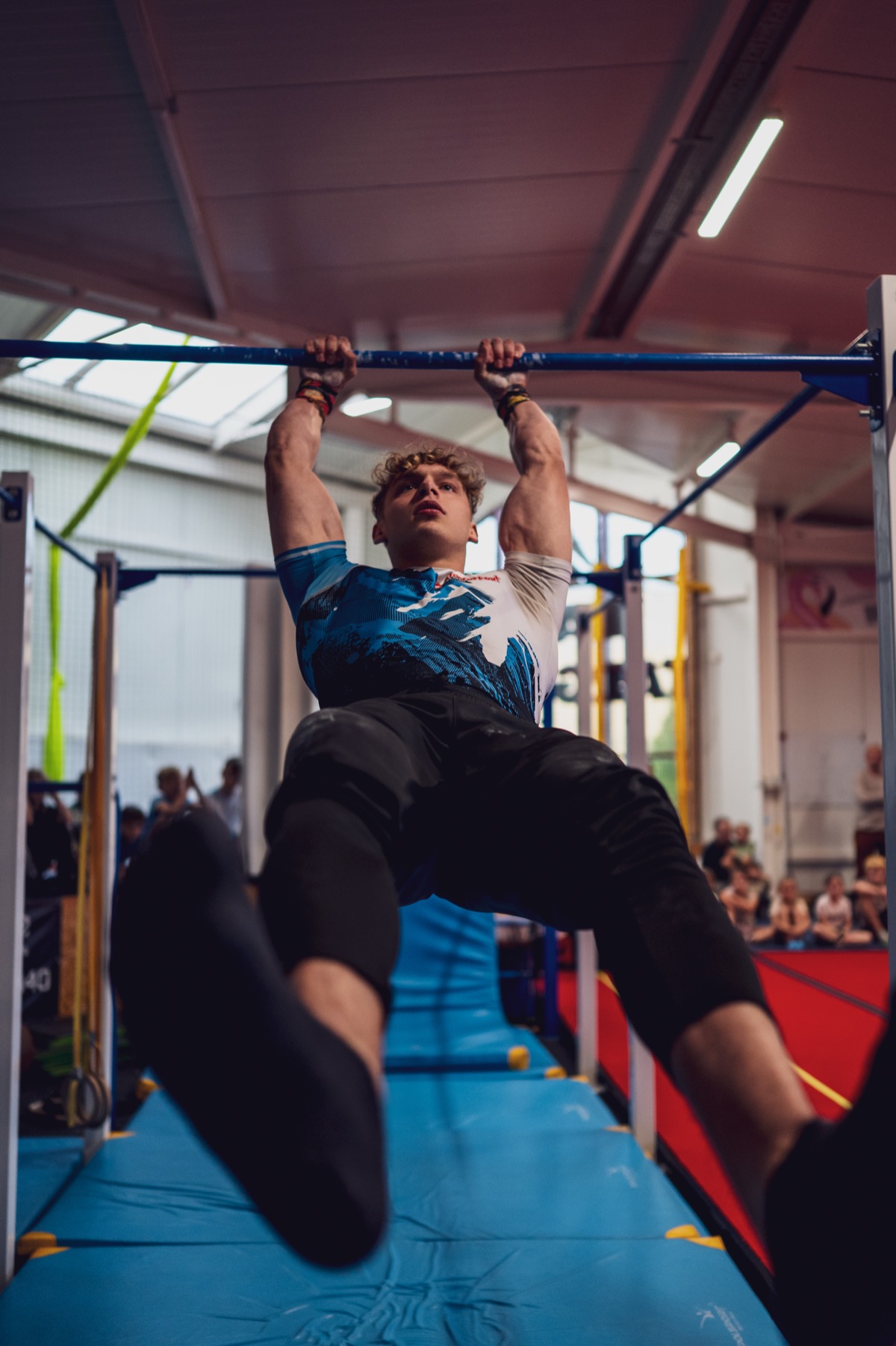 Front lever na zawodach